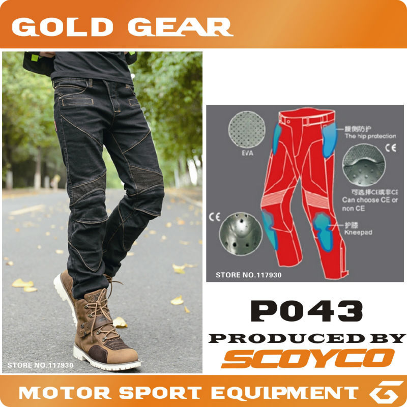 2016 Scoyco P043        CE kneepads      pantalones moto
