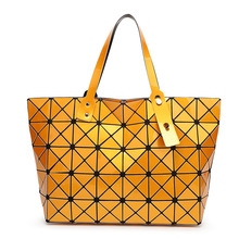 2016 New Bao bao women pearl bag Diamond Lattice Tote geometry Quilted shoulder bag sac bags