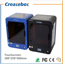 Blue Colored Max 3D Printer with dual nozzle touch screen