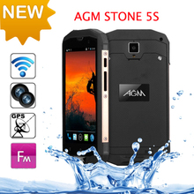 5.0″ AGM Stone 5S 4G LTE Waterproof Rugged Unlocked Smartphone MSM8926 Android 4.4 Quad Core 1GB/8GB 2MP+8MP Camera GPS