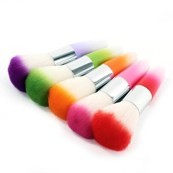 Nail Art Dust Remover Brush Cleaner Acrylic UV Gel Rhinestones Makeup Brush Tool Free shipping & Drop shipping