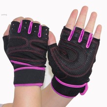 High Quality Cycling Fitness Sport Gloves GYM Half Finger Weightlifting Gloves Exercise Training Slip-Resistant Gloves 10