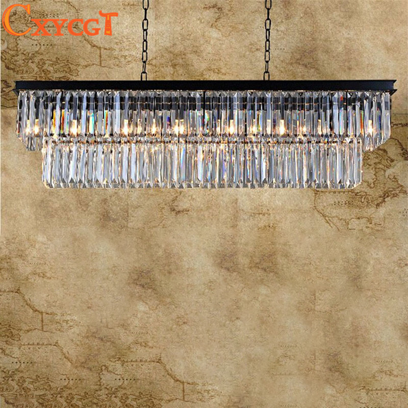Comparar preços de rectangular pendant lighting compras on line ...