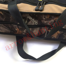 archery compound bow case to set hunting bow and carbon fiberglass or aluminum arrow camo compound