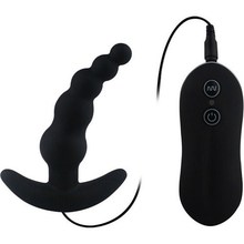 Vibrating Anal Plug Butt PlugWaterproof Black Color 10 Mode Silicone Anal Toy Vibrator for women men anal sex toys sex products