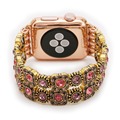 2017 Hot Sale Luxury Design Natural Stone Link Bracelet Bands For Apple Watch 2 42mm 38mm