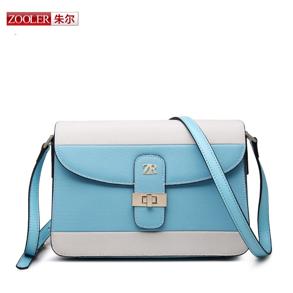 ZOOLER Fashion genuine leather bag desigual cross body women messenger bags bolsa feminina superior cowhide leather