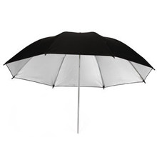 14103TW Meking Photo Studio Flash Set Photography Lighting Umbrella 83cm / 33″ Silver Black 2 in1 kit Digital Camera Accessories
