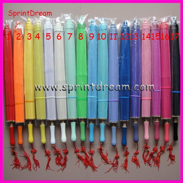 Colors of nylon parasol
