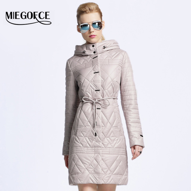 MIEGOFCE 2016 New spring jacket women winter coat women warm outwear Thin Padded cotton Jacket coat Womens Clothing High Quality