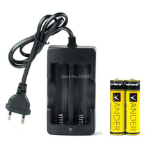 18650 Battery 18650 Charger EU Plug Battery Charger D2 Digcharger For 18650 Rechargeable Li-Ion 4200mAh 3.7V+ 2x 18650 Battery