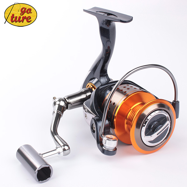 2015 Goture New GT4000 11BB Metal Spinning Fishing Reel Carp Reels Carp Fishing Wheel Spinning Reel CNN Handle
