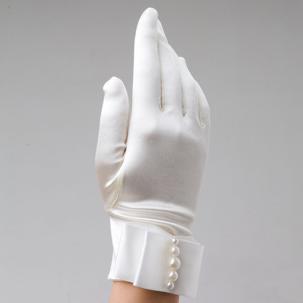 Dress silk gloves