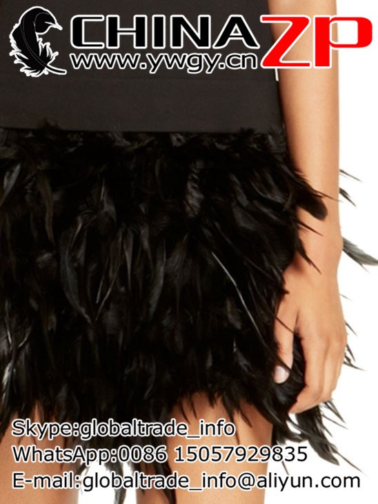 Feather drop waist dress (2)