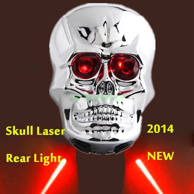 skull bike light