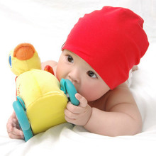 1piece/lot baby lovely cotton knitted hats&caps for boys girls spring summer baby hairbow kids clothing accessories newborn hat