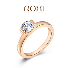 ROXI Gift Swiss CZ To Girlfriend Gifts RING top quality wedding rings 100 hand made fashion