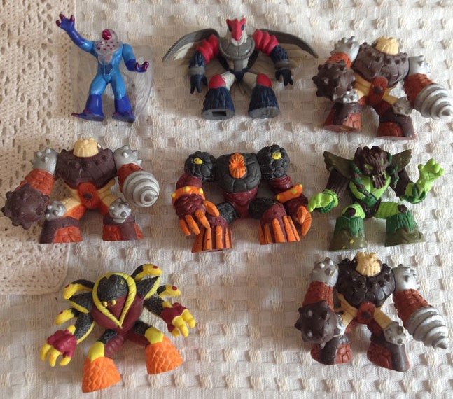 Купить gormiti аниме мультфильмов игрушки модели много 8шт в интернет ...