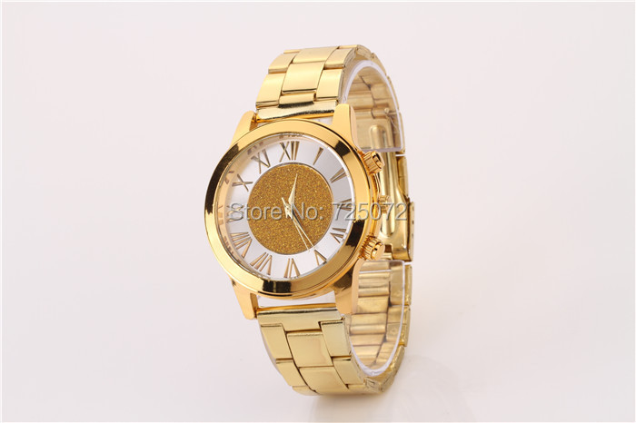 Gold watch men women quartz relogios femininos women dress watch roman number watches relogio masculino reloj