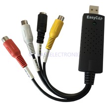 2015 new cable convertidor de host usb a tv,convert any RCA video audio to digital for Windows7 32bit, Free shipping