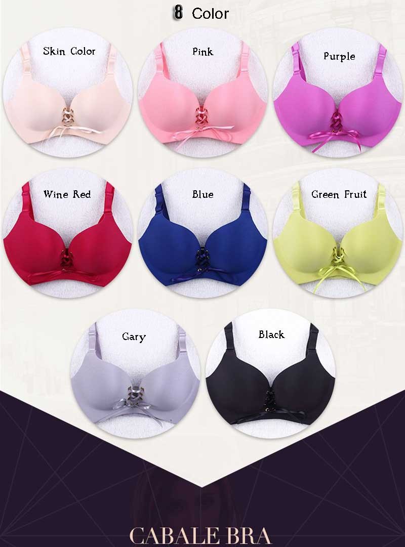 Plus Size D Cup Sexy Women Seamless LB Bra Gather Adjustable Super Push Up Bra Women Underwear Seamless Underwear Lingerie Bras Plus Size D Cup Sexy Women Seamless LB Bra Gather Adjustable Super Push Up Bra Women Underwear Seamless Underwear Lingerie Bras