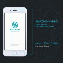 For iphone 7 Tempered Glass Nillkin Amazing H PRO Anti-Explosion Screen Protector For iphone7 pro prime retail package free ship