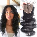 2 3 DAYS Fedex Fast Virgin Human Hair Lace Closure Bleached Knots Cheap 4x4 Brazilian Body