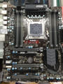 Free shipping for MSI X79A GD45 Plus 2011 pins X79 chip free delivery baffle