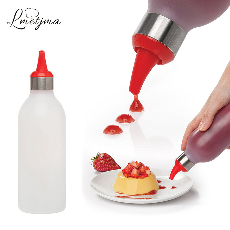 Online Whole Cookie Decorating Squeeze Bottles From China Set Of 5 Jam Painting Squeeze Bottles With 35 Nozzles Cake Decor 50ml Family New 045