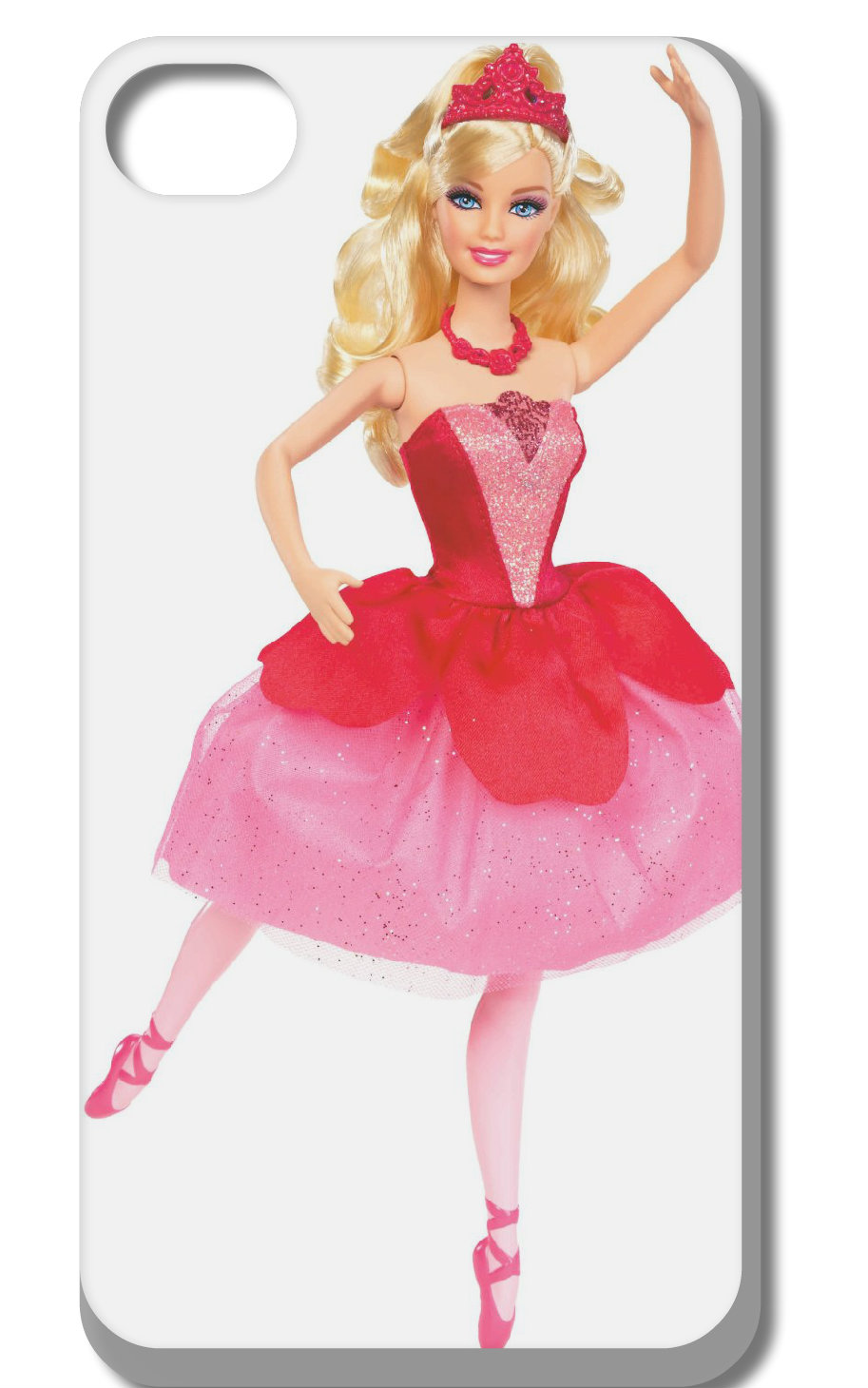 New Arrival Hot Hybrid Retail Cartoon Girl In The Pink Shoes White Mobile font b Cellphone