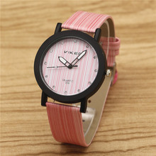 Simulation Wooden Relojes Quartz Watches Women Men Casual Wooden Color Leather Strap Watch Female Wristwatch Relogio Feminino
