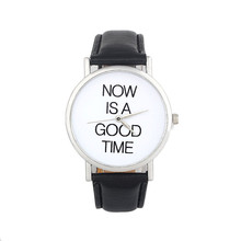  Hot Sale Watch Women Brand Fashion Relojes Mujer NOW IS A GOOD TIME Womens Band