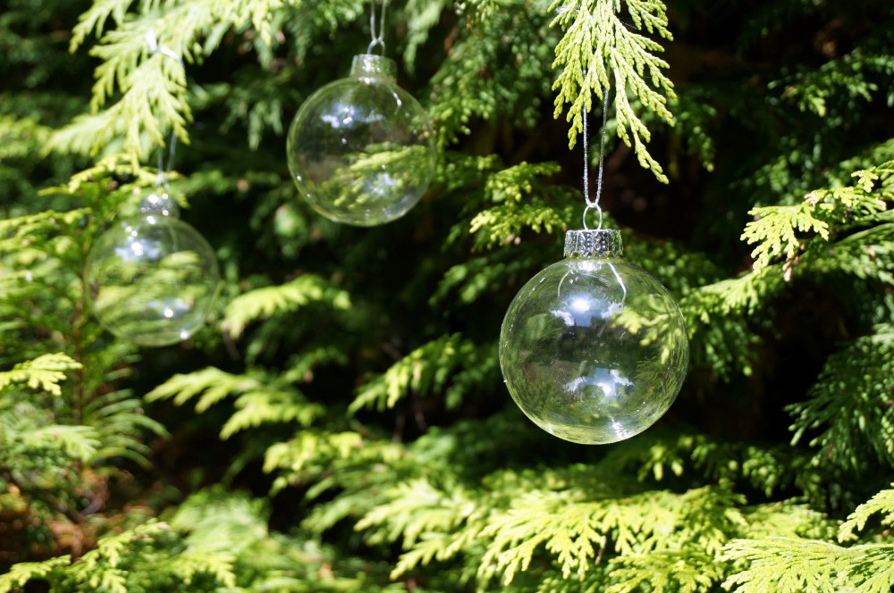 christmas glass balls clear baubles ornaments decorations christmas glass balls clear baubles ornaments decorations