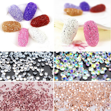 1 box about 250pcs 1.2mm Zircon Rhinestones Micro Rhinestones Mini Nail Art Rhinestones Nail Decorations # 24125