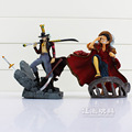 One Piece Luffy Dracule Mihawk PVC Action Figure toy Anime 15CM A303