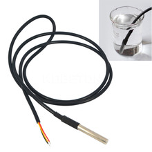 1pcs Stainless steel 1 meter waterproof Thermistor temperature probe temperature Temp sensor Probe Wire