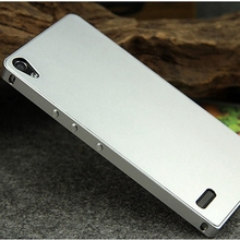 Fashion Luxury Ultra Thin Armor Phone Case For Huawei Ascend P6 Aluminum Smartphone Back Cover Metal