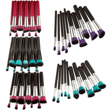 New Brand Beauty Makeup Sets Makeup tools Pro Kits Brushes Kabuki Makeup Cosmetics Brush Tool free