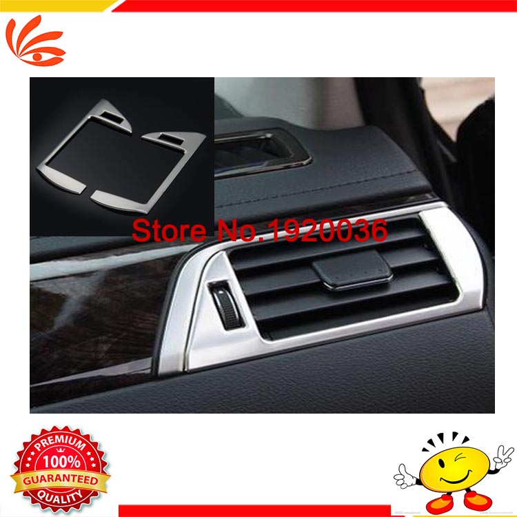 Chrome Air Conditioning Vent Outlet Cover left and right side Air Conditioning Vent Outlet Cover for Toyota Camry 2015 2PCS