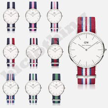 Daniel Wellington DW reloj Men mejores marcas de lujo DW relojes hombres mujeres correa de la tela Sport cuarzo reloj militar del Relogio Masculin