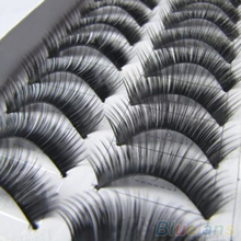 Latest 10 Pairs Makeup Handmade Natural Thick False Eyelashes Long Eye Lashes Extension