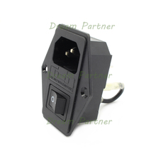 Free Shipping 3d printer accessory parts makerbot ultimaker 3 in 1 fuse power supply socket top