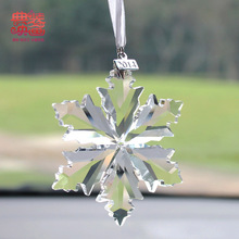 Автомобиль кристалл снежинка кристалл ornamentscrystal кристалл ornamentsupscale автомобиль безопасный автомобиль украшения снежинка белый бразилия