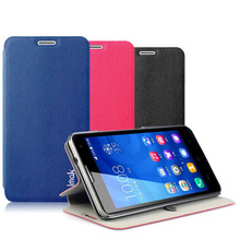 IMAK Joy Series Elegant Leather Folio Ultra-thin Stand holder Case Cover For Huawei Honor 3X G750 10pcs/lot