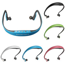 Wireless Headset Headphone Earphone MP3 Music Player Memory up to 16G Sport FM Handsfree Micro For