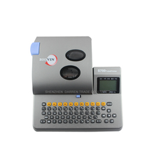 Free by DHL PVC Tube Printer PC connection electronic lettering mechine Cable ID Printer Wire Marking Machine S-700 100%brandnew