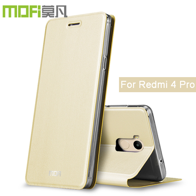 Xiaomi redmi 4 prime case силиконовые задняя крышка ультра тонкий mofi redmi4 pro case xiomi redmi 4 pro телефон redmi 4pro золото черный