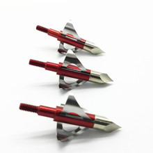 3pcs lot Free shipping quality arrowheadn hunting arrow heads 3 blades archery bow RJ005
