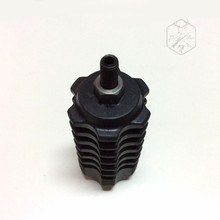 2pcs composite bow hunting bow stabilizer mini stabilizer 113mm stable archery black rubber