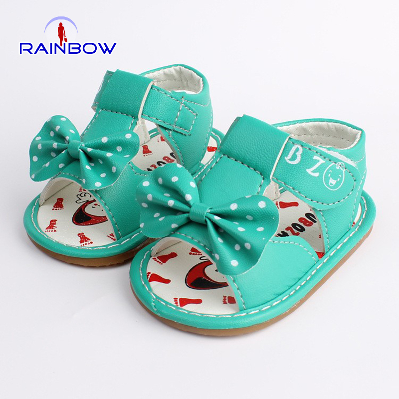 Cute Baby Girl Toddler Shoes Soft Non slip Sole Candy Color Orange Rose Purple Butterfly knot
